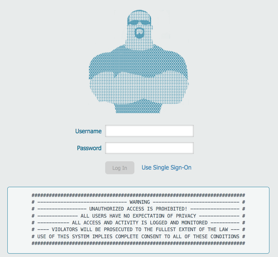 Administrator Single Sign-On